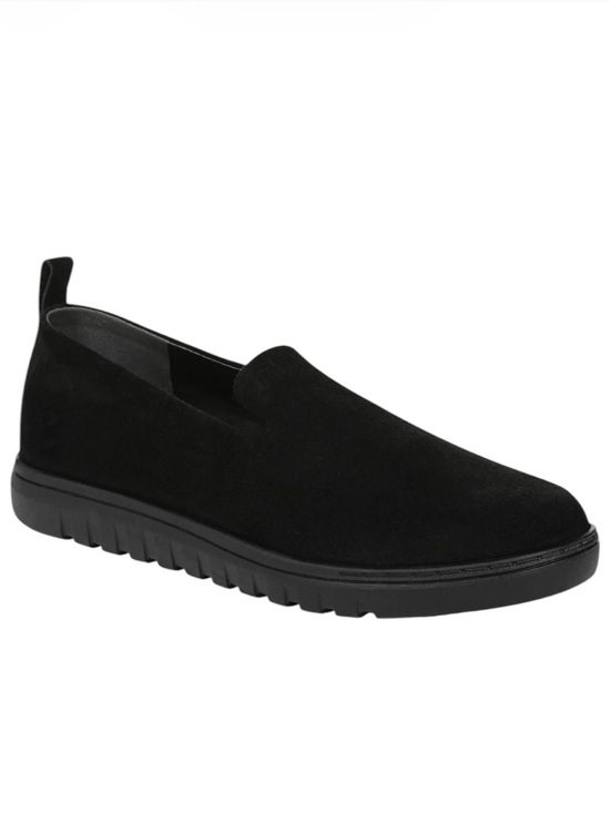 Vionic Shoes - Vionic Uptown Willa Black Suede Loafers Size 9.5 NEW
